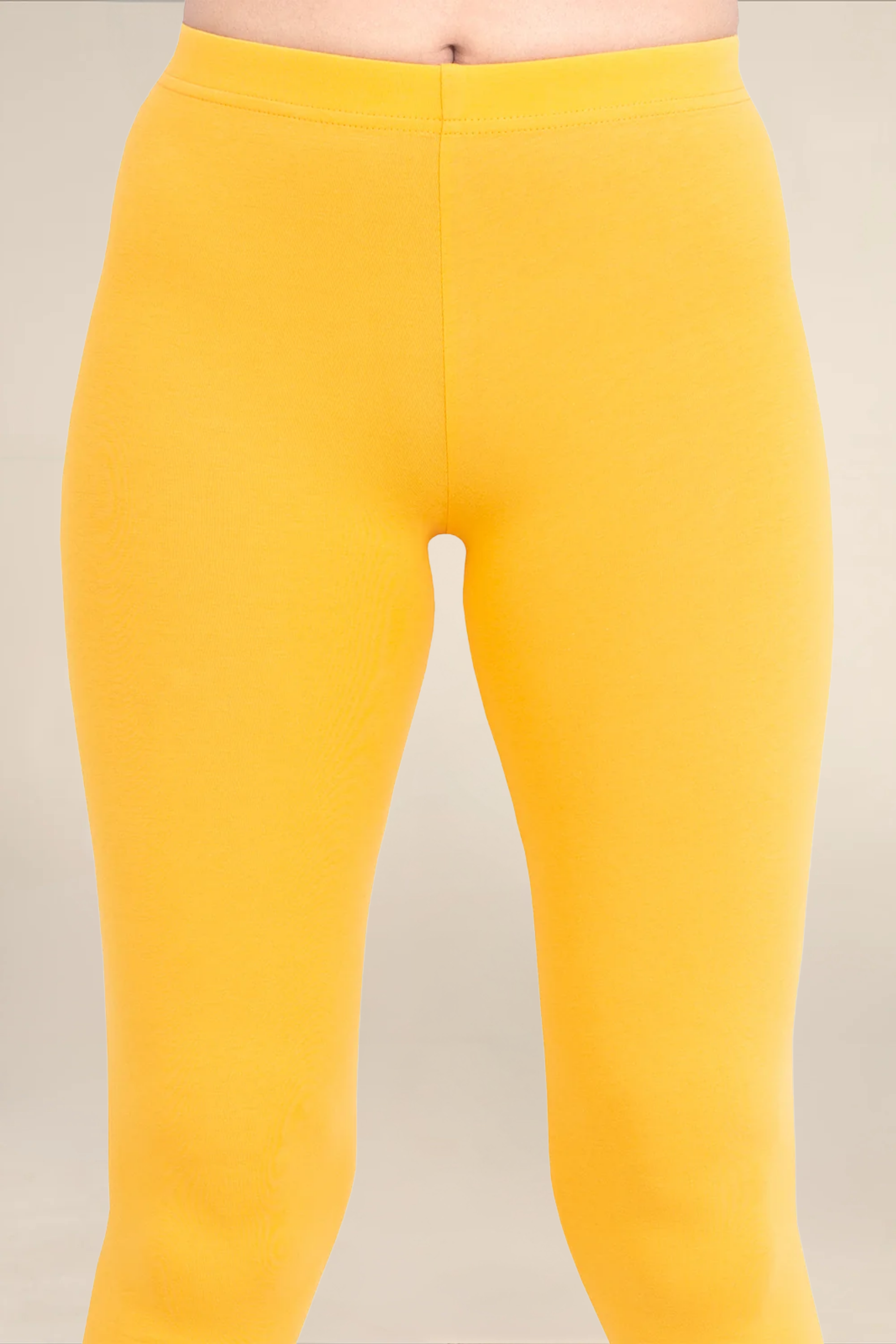 Women Mari Gold Ankle Length Legging