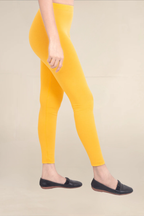 Women Mari Gold Ankle Length Legging