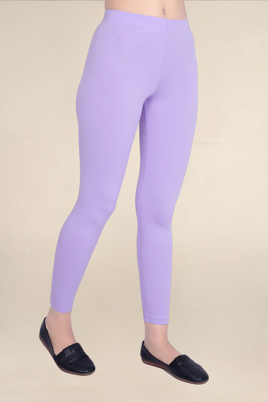 Women Lilac Ankle Length Legging