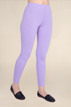Women Lilac Ankle Length Legging