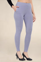 Women Shark Grey Regular Legging