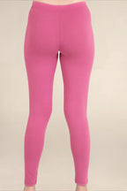 Women Mauve Breathable Long Length Legging