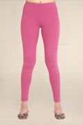 Women Mauve Breathable Long Length Legging