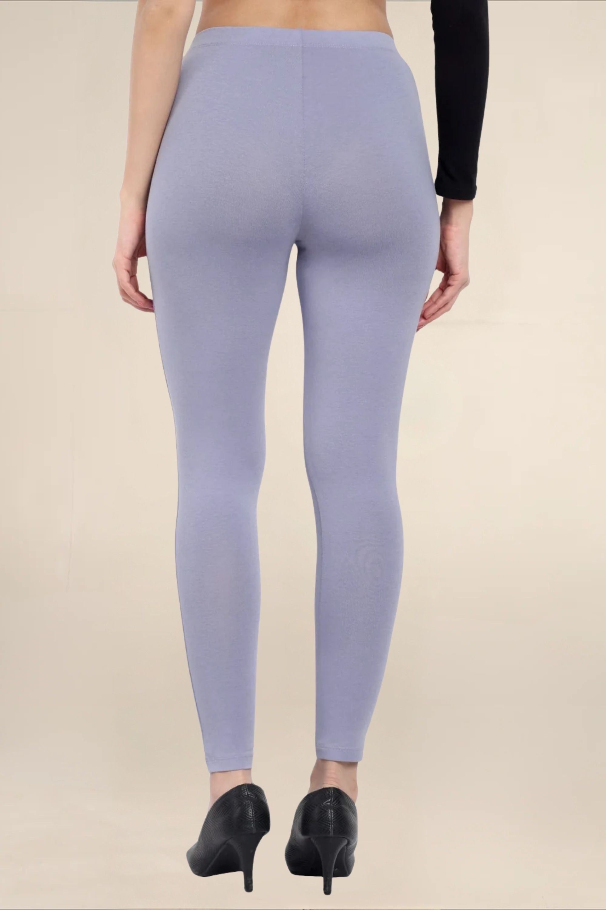 Women Shark Grey Regular Legging