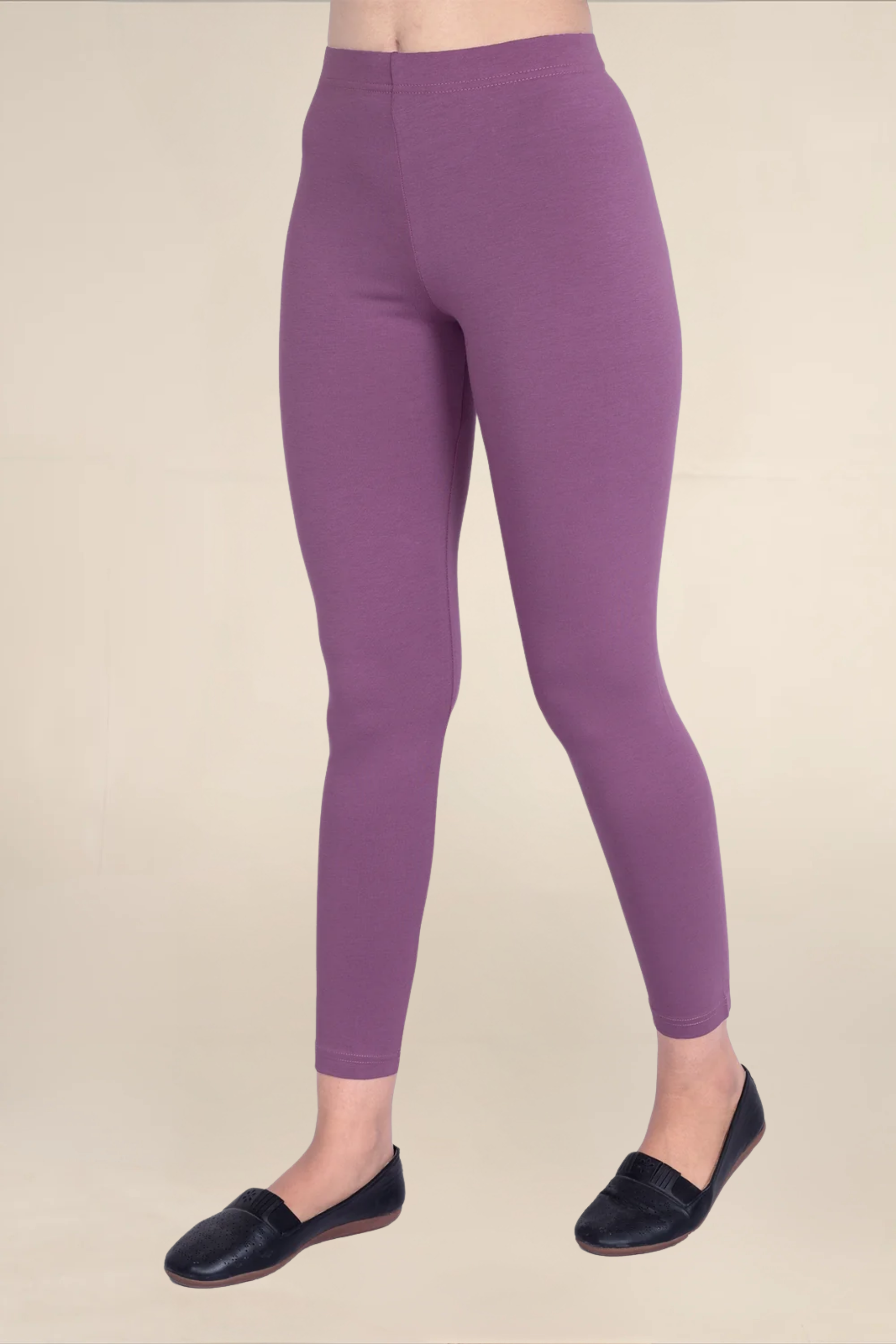 Women Grape Ankle Length Legging