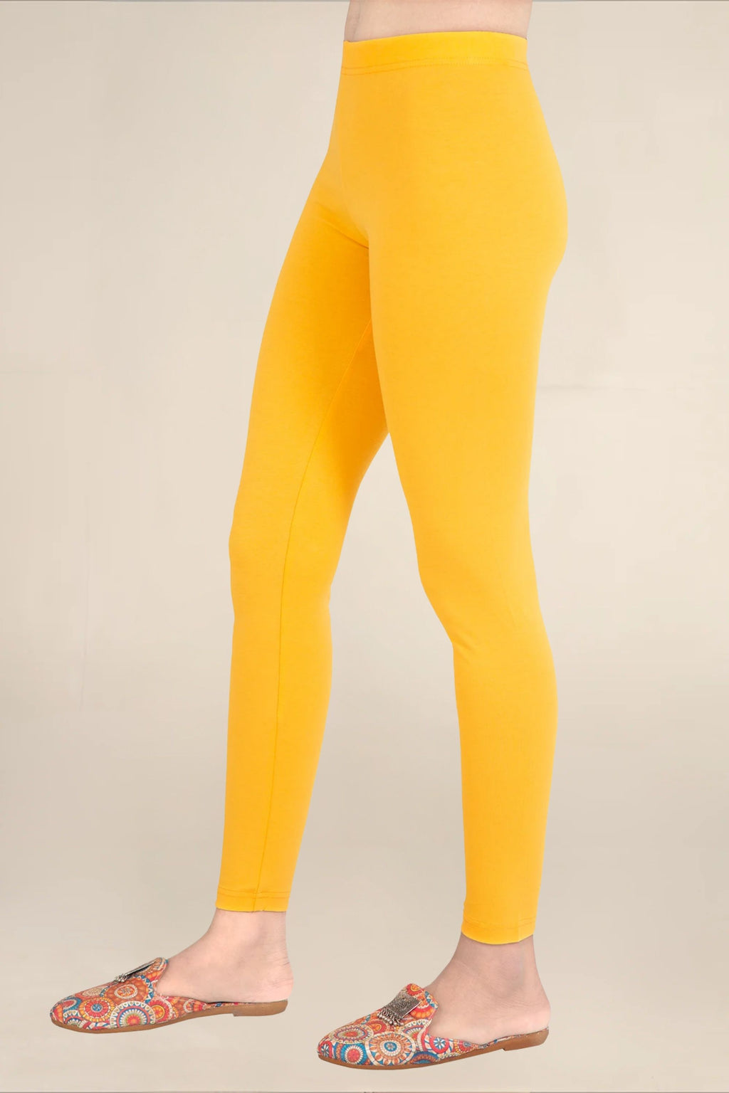 Women Mari Gold Breathable Long Length Legging