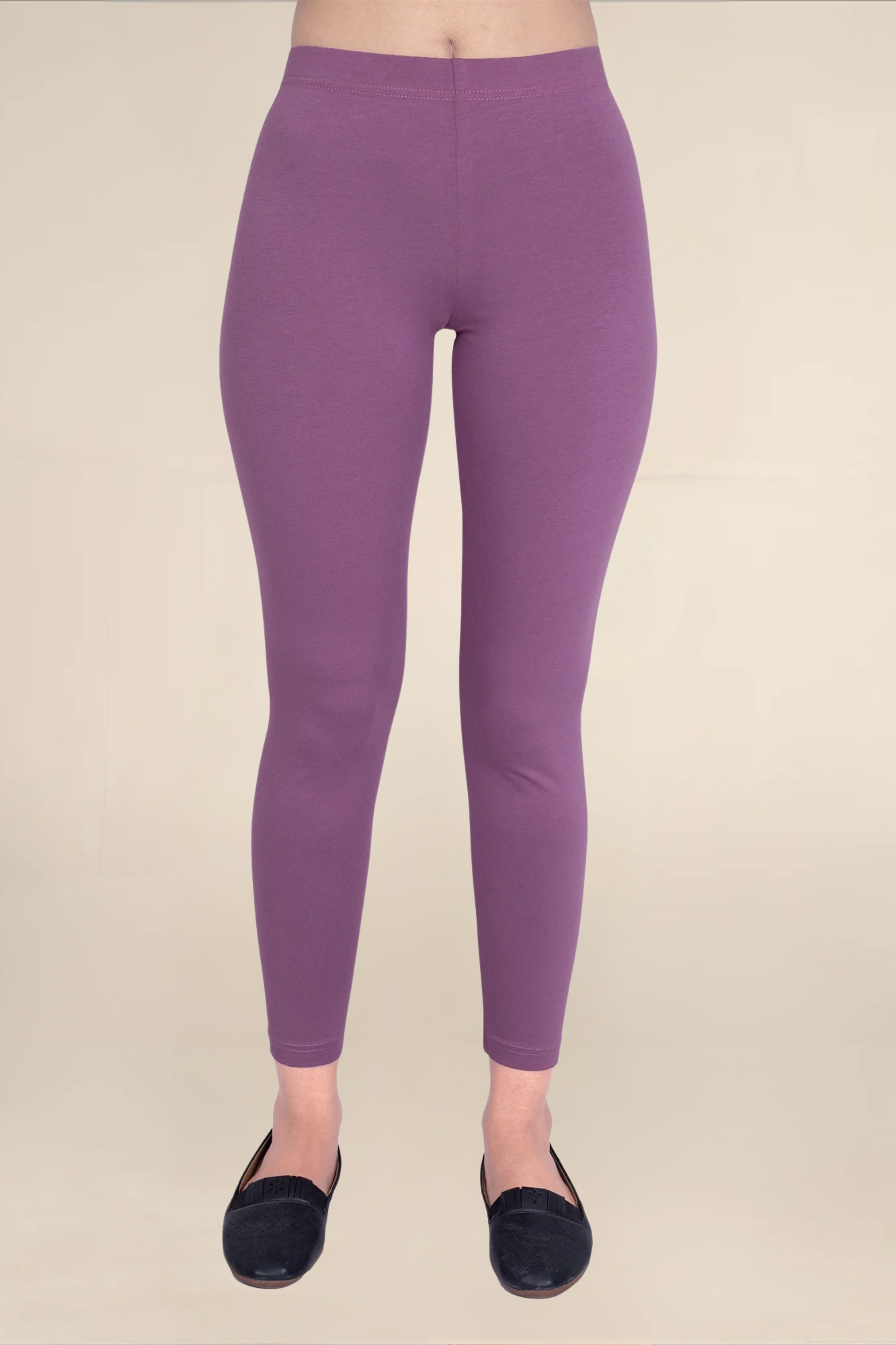 Women Grape Ankle Length Legging