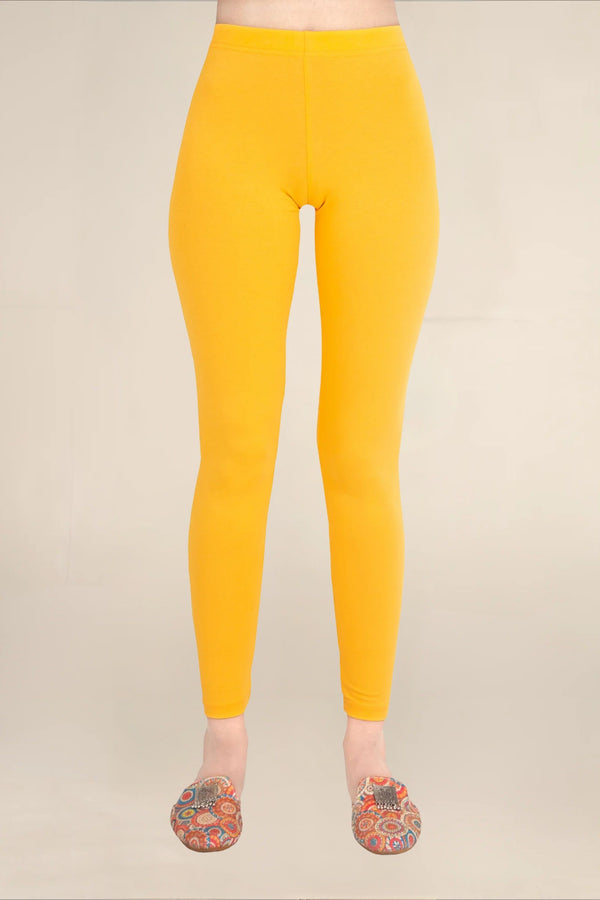 Women Mari Gold Breathable Long Length Legging