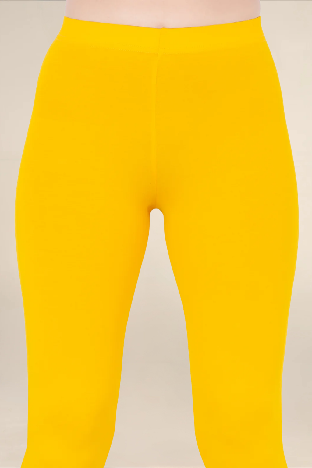 Women Gold Ankle Length Legging