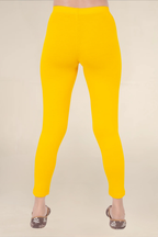 Women Gold Ankle Length Legging