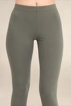 Women Henna Breathable Long Length Legging