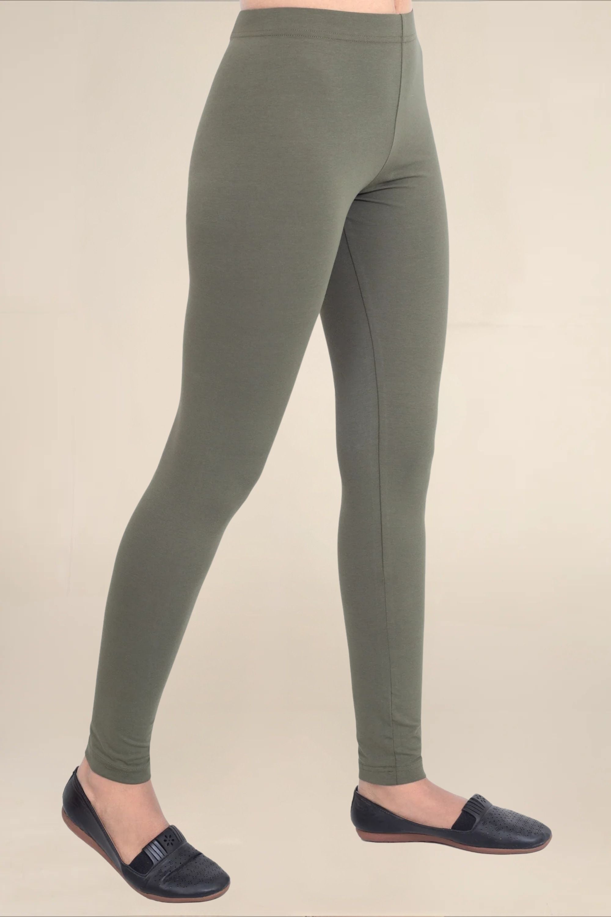 Women Henna Breathable Long Length Legging