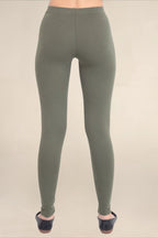 Women Henna Breathable Long Length Legging