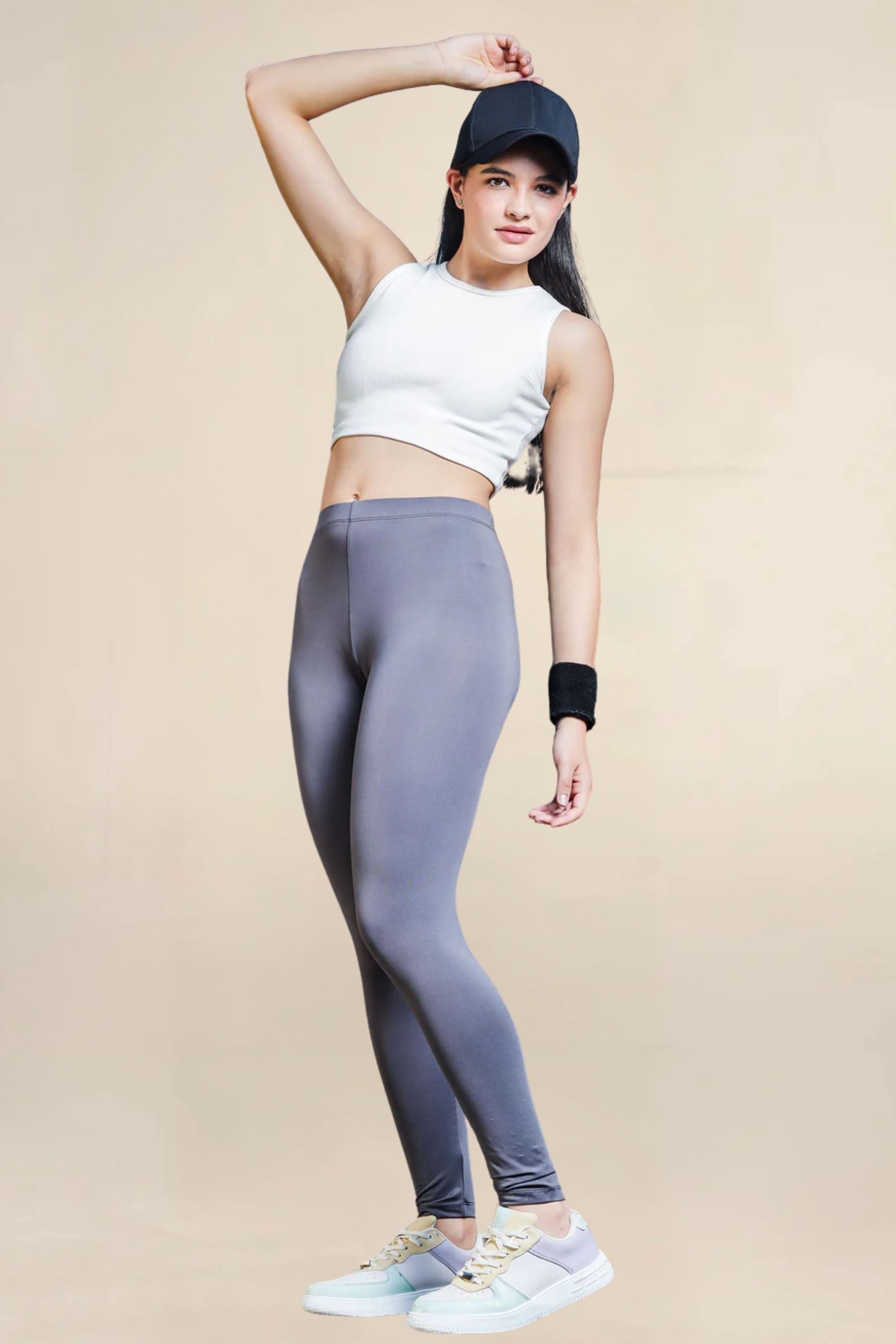 Women's High-Waist Stretchable Essential Yoga Leggings