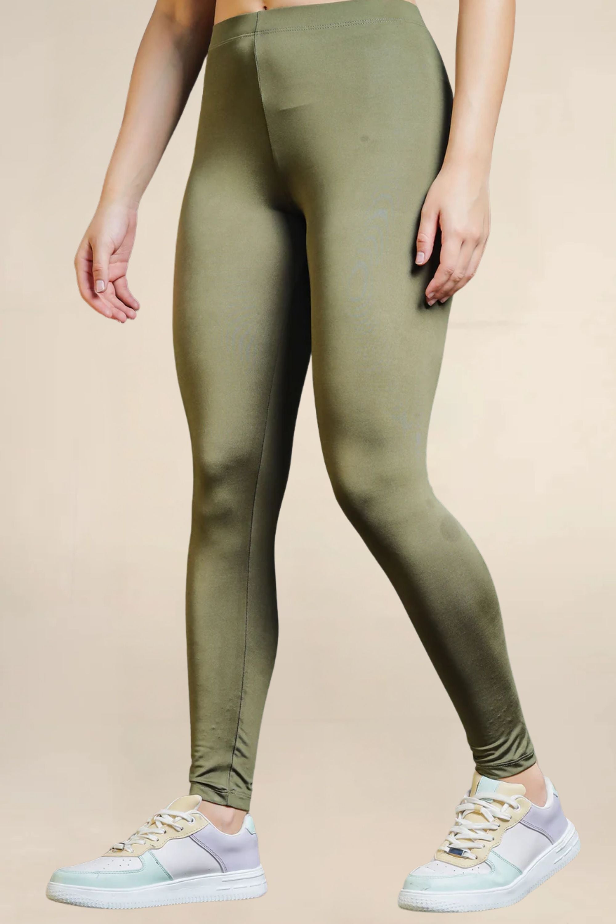 Women's High-Waist Stretchable Essential Yoga Leggings