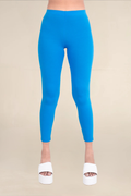 Women French Blue Ankle Length Legging
