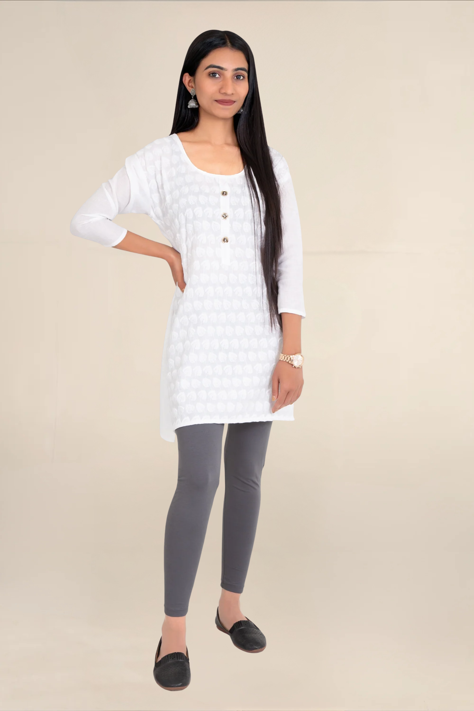 Women Elephant Ankle Length Legging