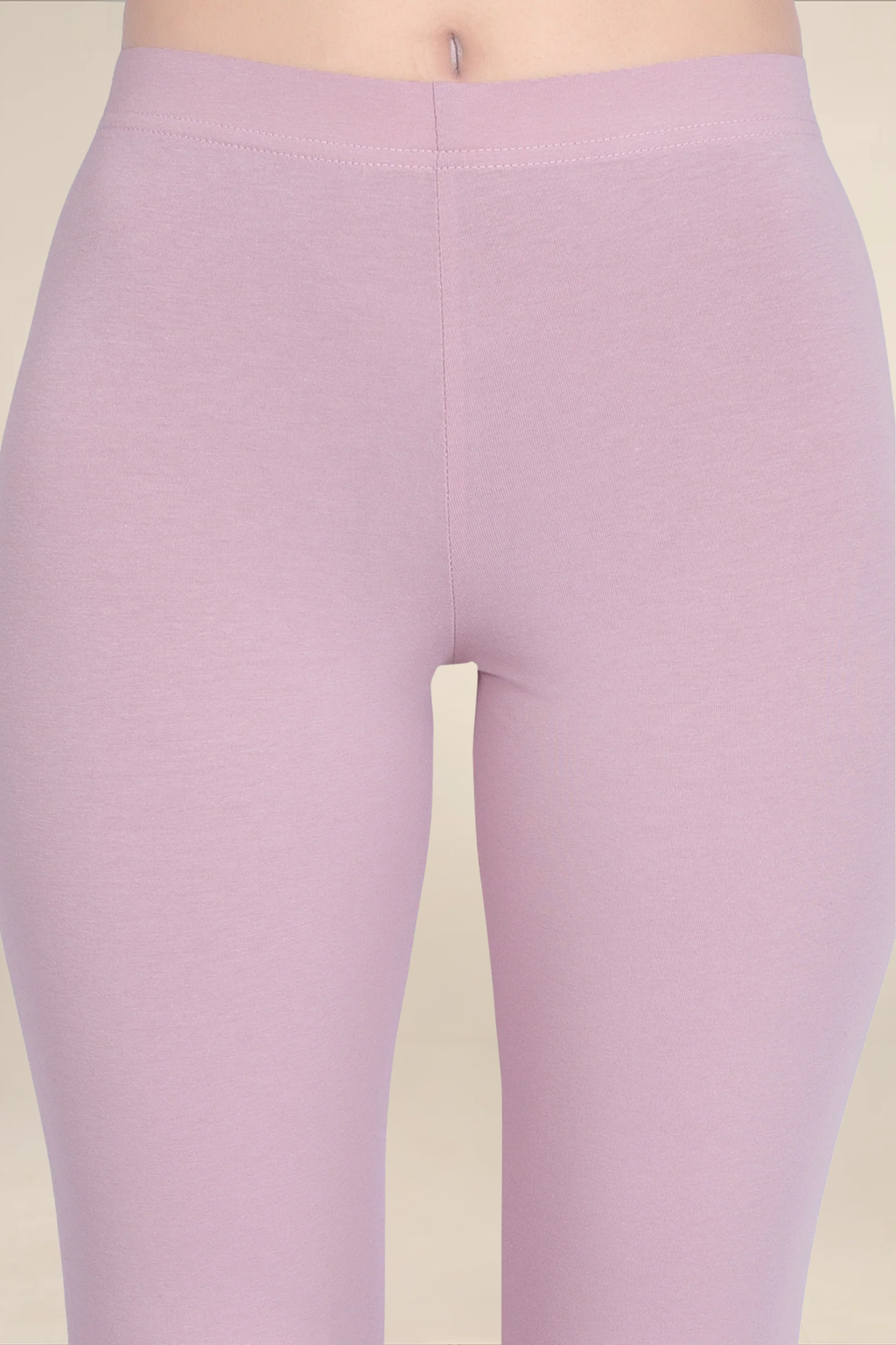 Women Dusty Rose Ankle Length Legging