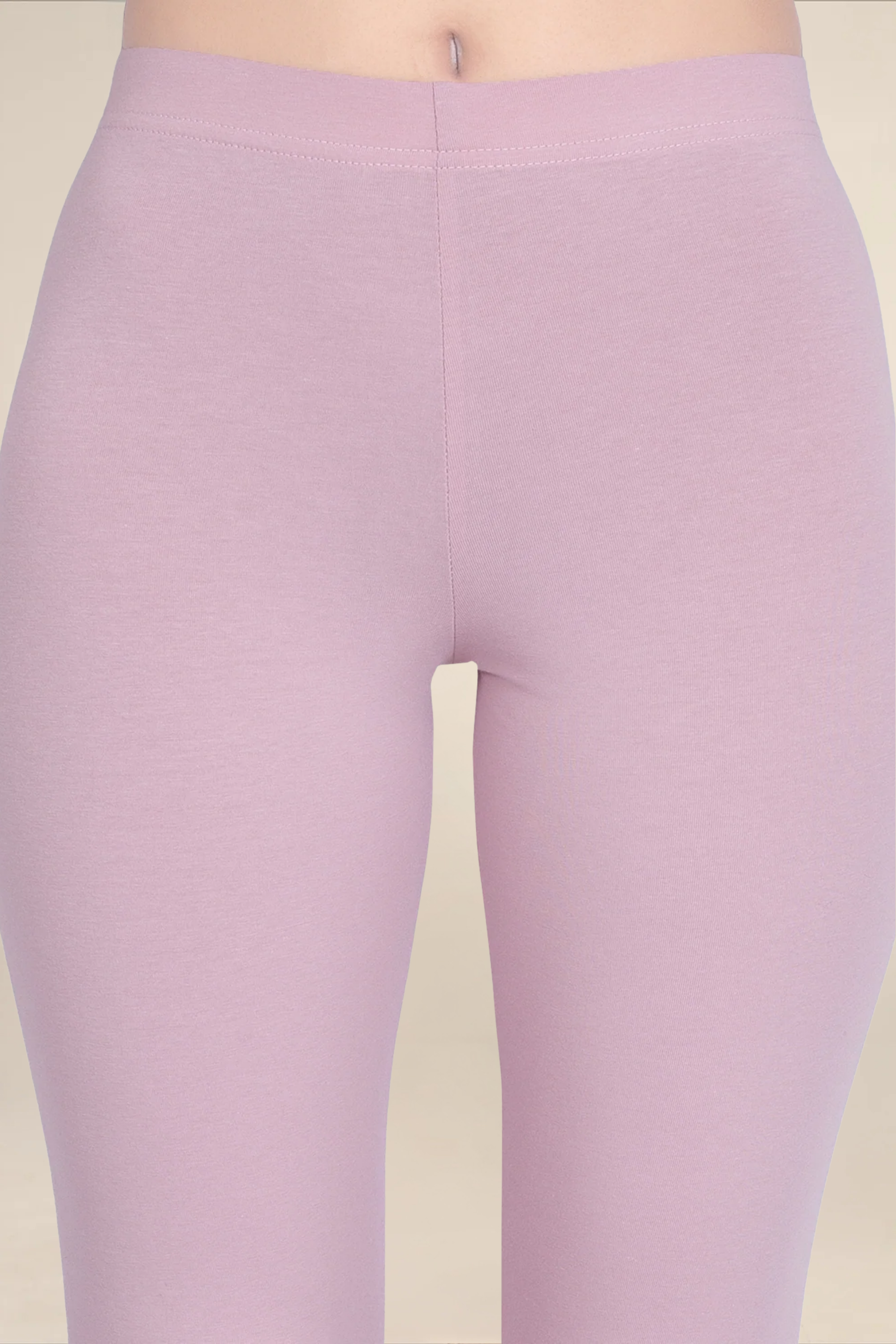 Women Dusty Rose Ankle Length Legging