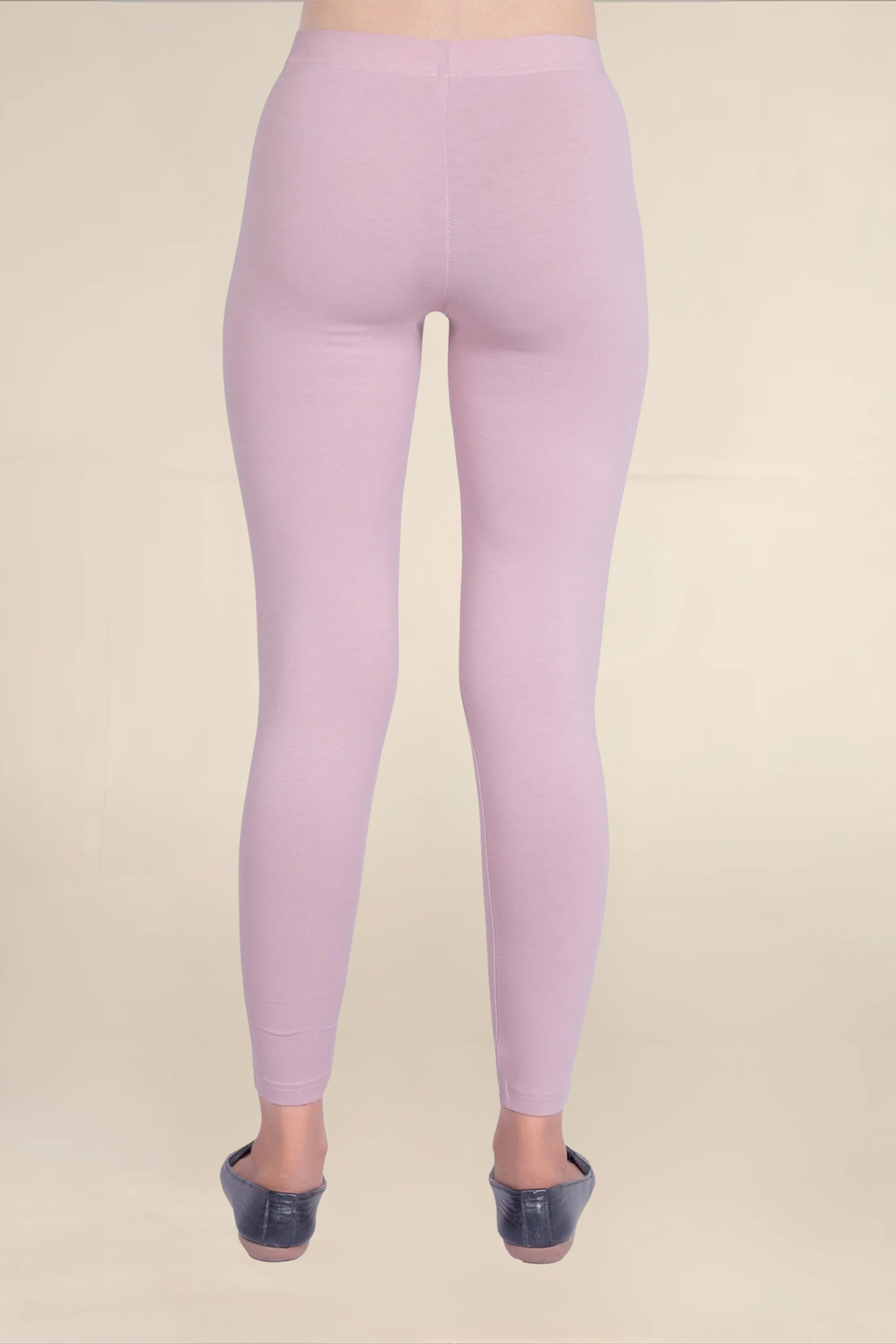 Women Dusty Rose Ankle Length Legging