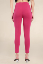 Women Pink Ankle Length Legging
