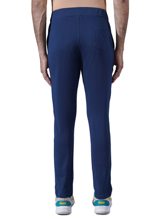 MENS COTTON NAVY BLUE JOGGERS