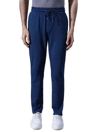 Men's Drawstring Waist Joggers Navy Color