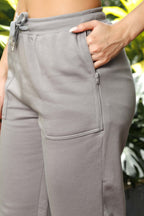 WOMEN GREY JOGGERS