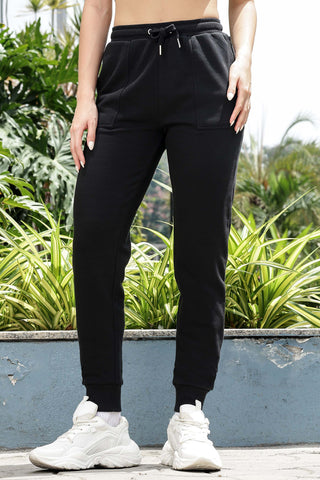 WOMEN BLACK JOGGERS