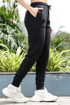 WOMEN BLACK JOGGERS
