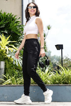 WOMEN BLACK JOGGERS
