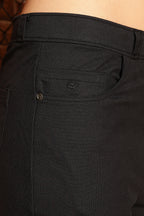BLACK COLOR WOMEN SLIT PANT