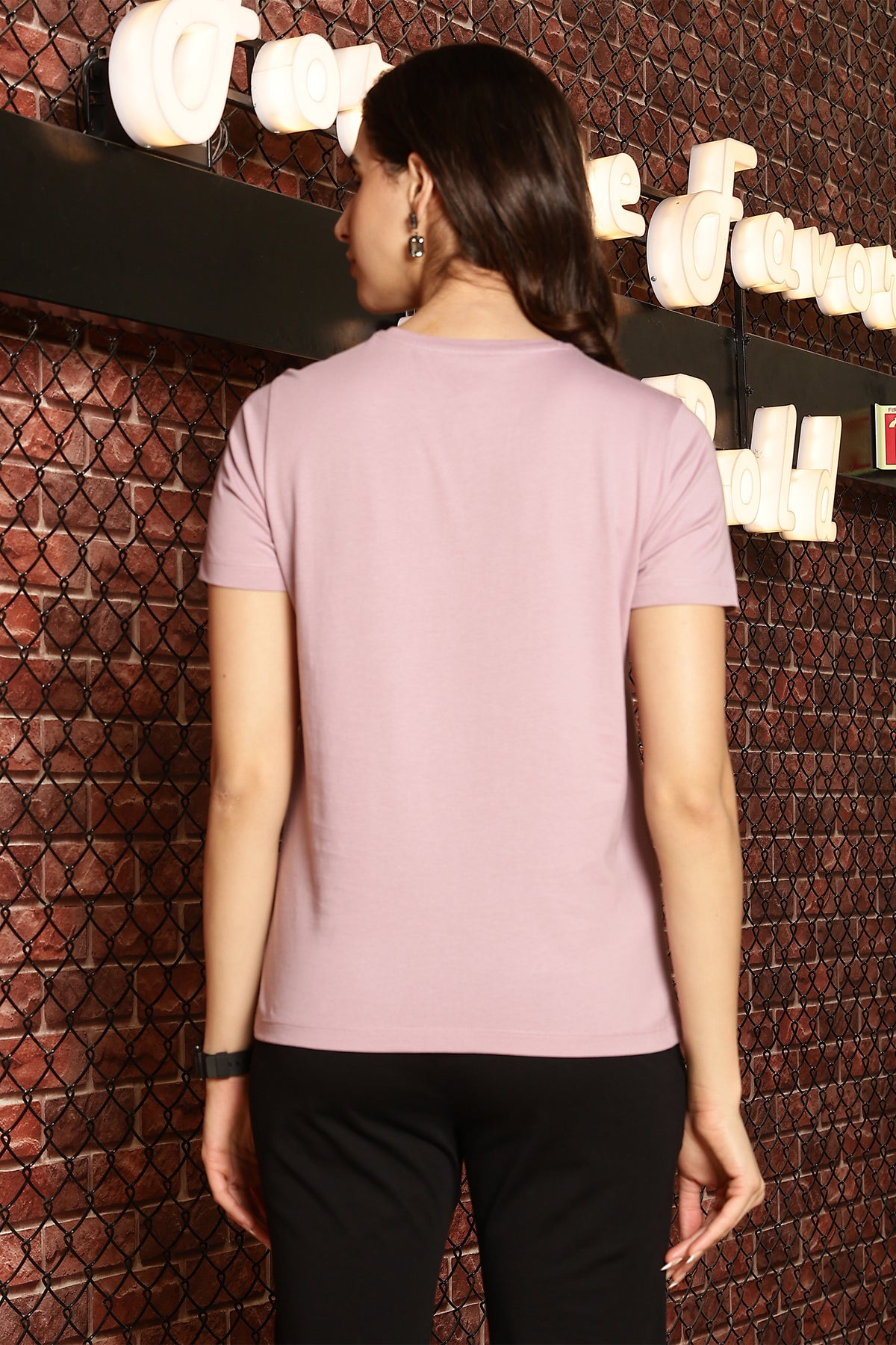 MAUVE SHADOW WOMEN T SHIRT