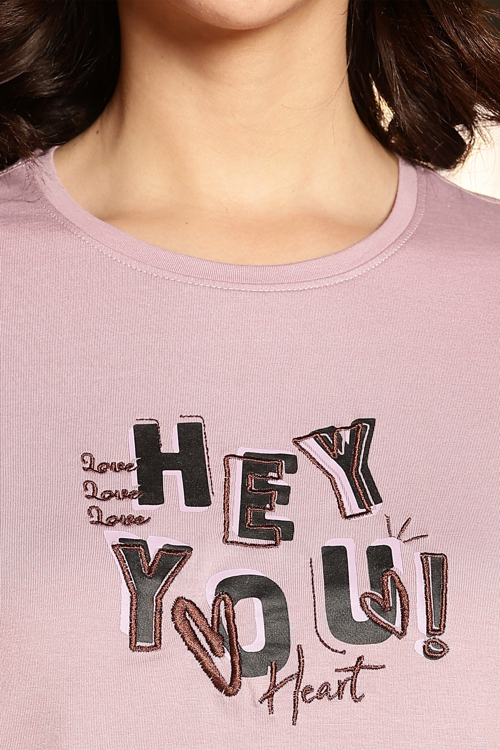 MAUVE SHADOW WOMEN T SHIRT