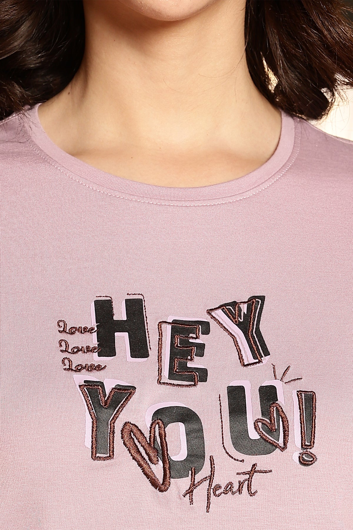 MAUVE SHADOW WOMEN T SHIRT