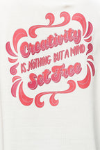 Women’s 100% Cotton Typography Printed T-Shirt | Round Neck Short Sleeves Casual Tee | Pullover Style