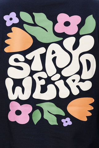 Women's 100% Cotton Typography Printed T-Shirt | Round Neck Short Sleeves Casual Tee