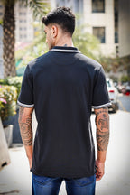 Men's Pure Cotton Polo T-shirt