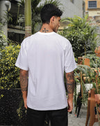 Men's Pure Cotton Oversized Graphic T-shirt