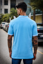 Men's Pure Cotton Polo T-shirt