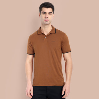 Men Tobacco Polo T-Shirt