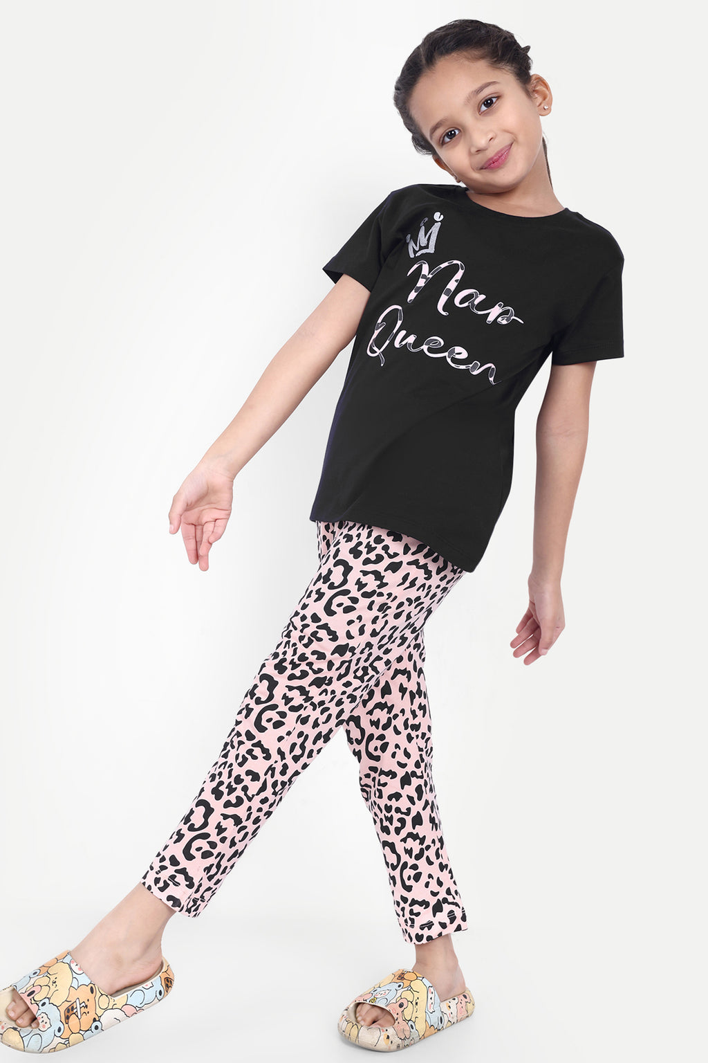 Girls Night Wear Combo Set, Top & Payjama Set