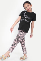Girls Night Wear Combo Set, Top & Payjama Set