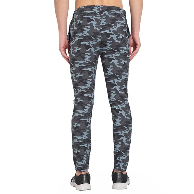 Men Army Print Track Pant