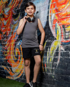Boys Summer Tank T-Shirt - Cotton Sleeveless Regular Fit Innerwear Tee