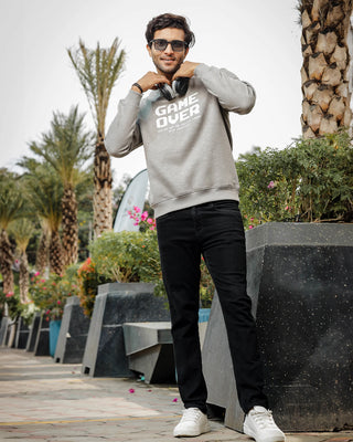 Men Grey Sweatshirt