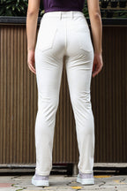 WOMEN REGULAR FIT CASUAL PANT