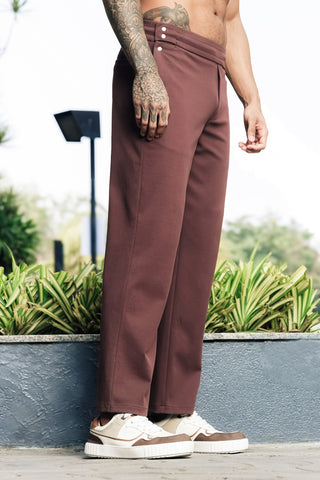 ONE SKY Men’s Cotton Blend Track Pants | Mid Rise Casual Joggers Slip-On | 3 Pockets | Solid Color | Machine Wash