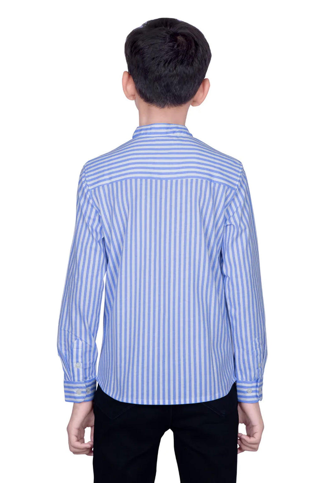 BOYS LINING FRESH SKY COTTON SHIRT