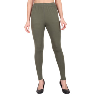 Women Dark Military Breathable Long Length Legging